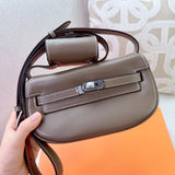 Mini Leather Crossbody Belt Bag