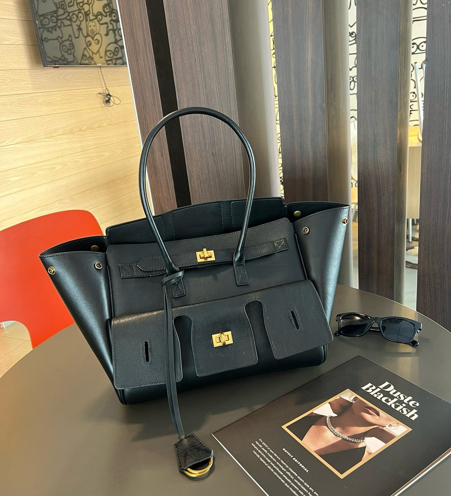 Sophisticated Leather Tote