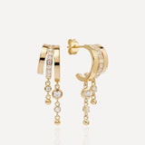 Monaco Illusion Drop Earrings
