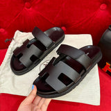 Cowhide Leather Men's Sandals