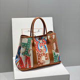 Artisanal Canvas Collection Handbag