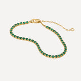 Isabella Birthstone Tennis Bracelet