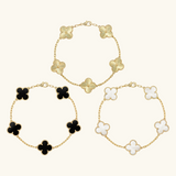 3-Piece Clover Color Bracelet Set