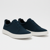 Men’s Slip-On Elastic Sneakers - Low Top Casual Trainers