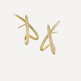 Maris Cross Earrings