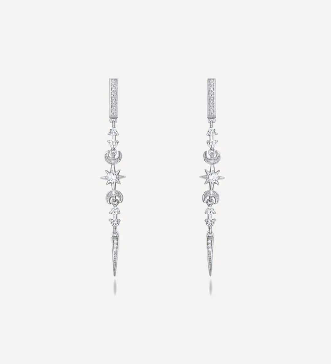 Half Moon Drop Earrings