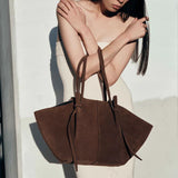 Suede Tote Bag