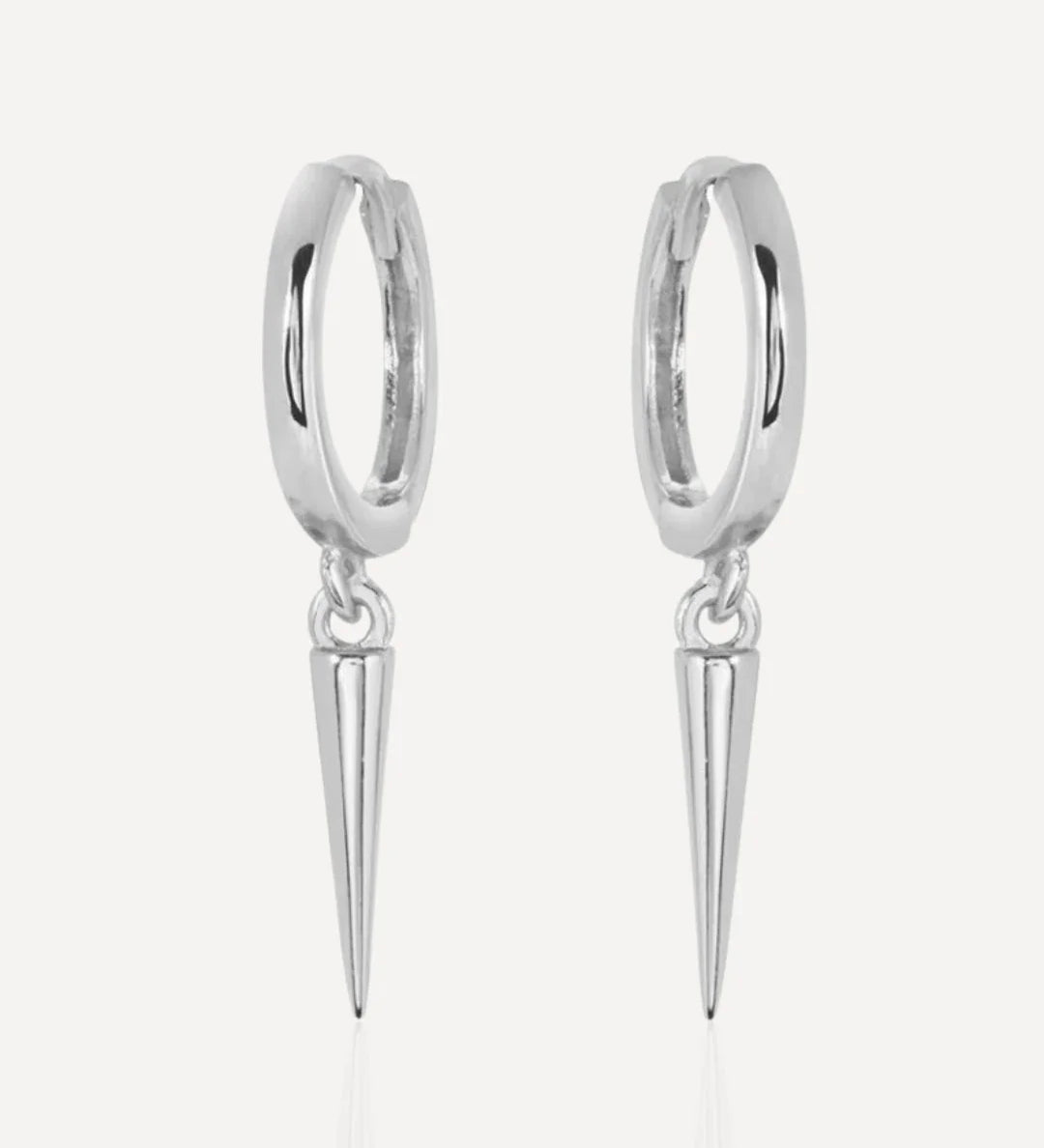 Spear gold Earrings