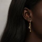 Goodnight Hanger Earring (single ear)