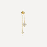 Double starlight Earring (single ear)