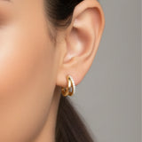 Double Chic Illusion Earrings