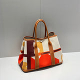 Artisanal Canvas Collection Handbag