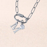 Name & Birthstone Signature Necklace