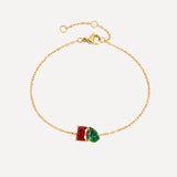 Duo Birthstone Bracelet