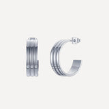 Siena Triple Diamant Illusion Earrings