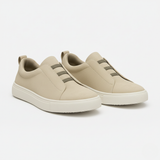 Men’s Slip-On Elastic Sneakers - Low Top Casual Trainers