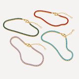 Isabella Birthstone Tennis Bracelet