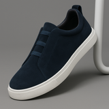 Men’s Slip-On Elastic Sneakers - Low Top Casual Trainers