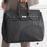 Voyager Leather Weekender – Full-Grain Travel Bag