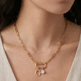 Name & Birthstone Signature Necklace