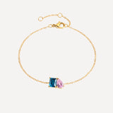 Duo Birthstone Bracelet
