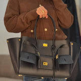 Sophisticated Leather Tote