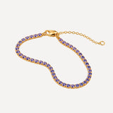 Isabella Birthstone Tennis Bracelet