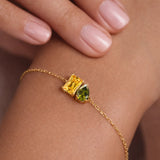 Duo Birthstone Bracelet