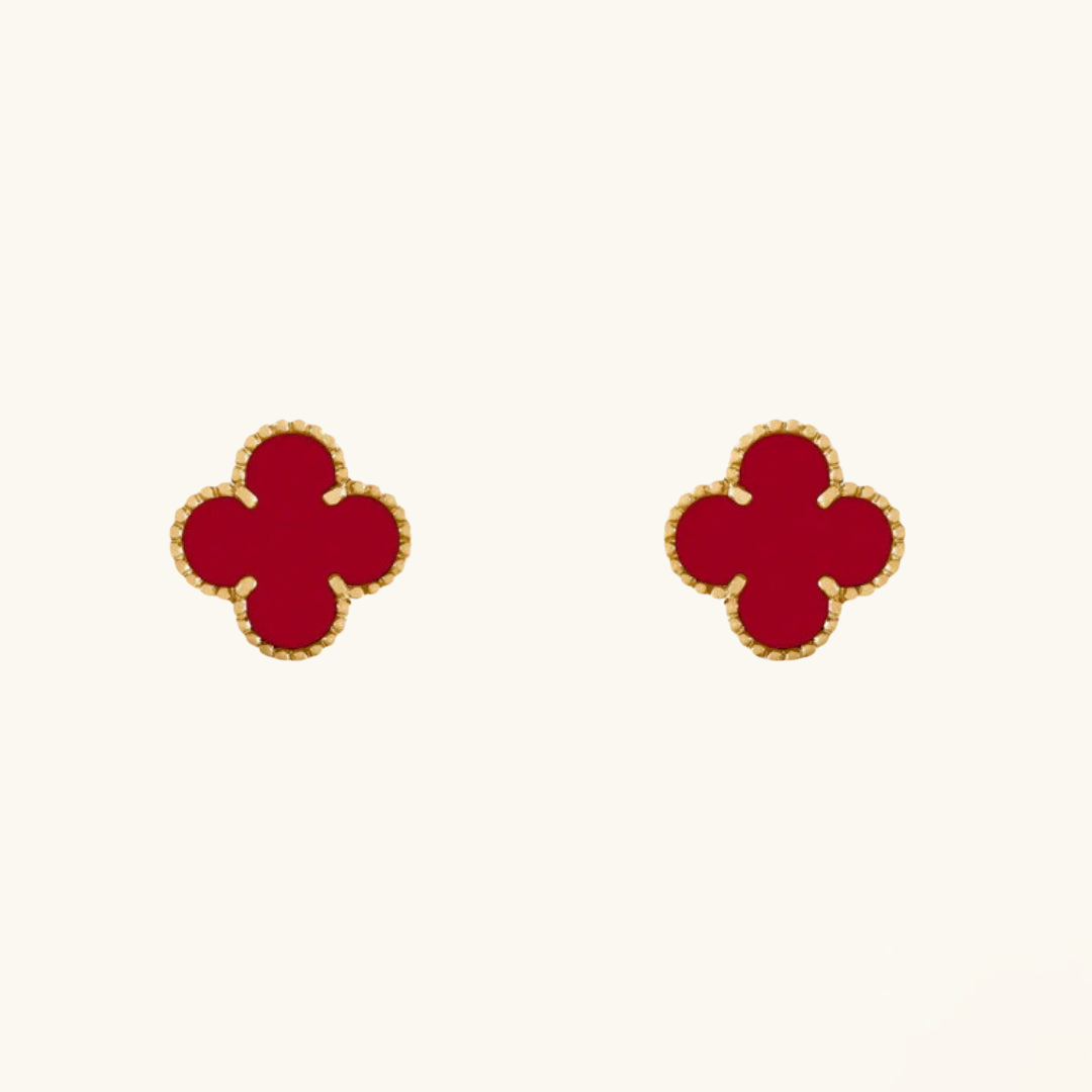 CLOVER | Gold Earrings