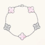 CLOVER | Black/Silver Bracelet Prestige