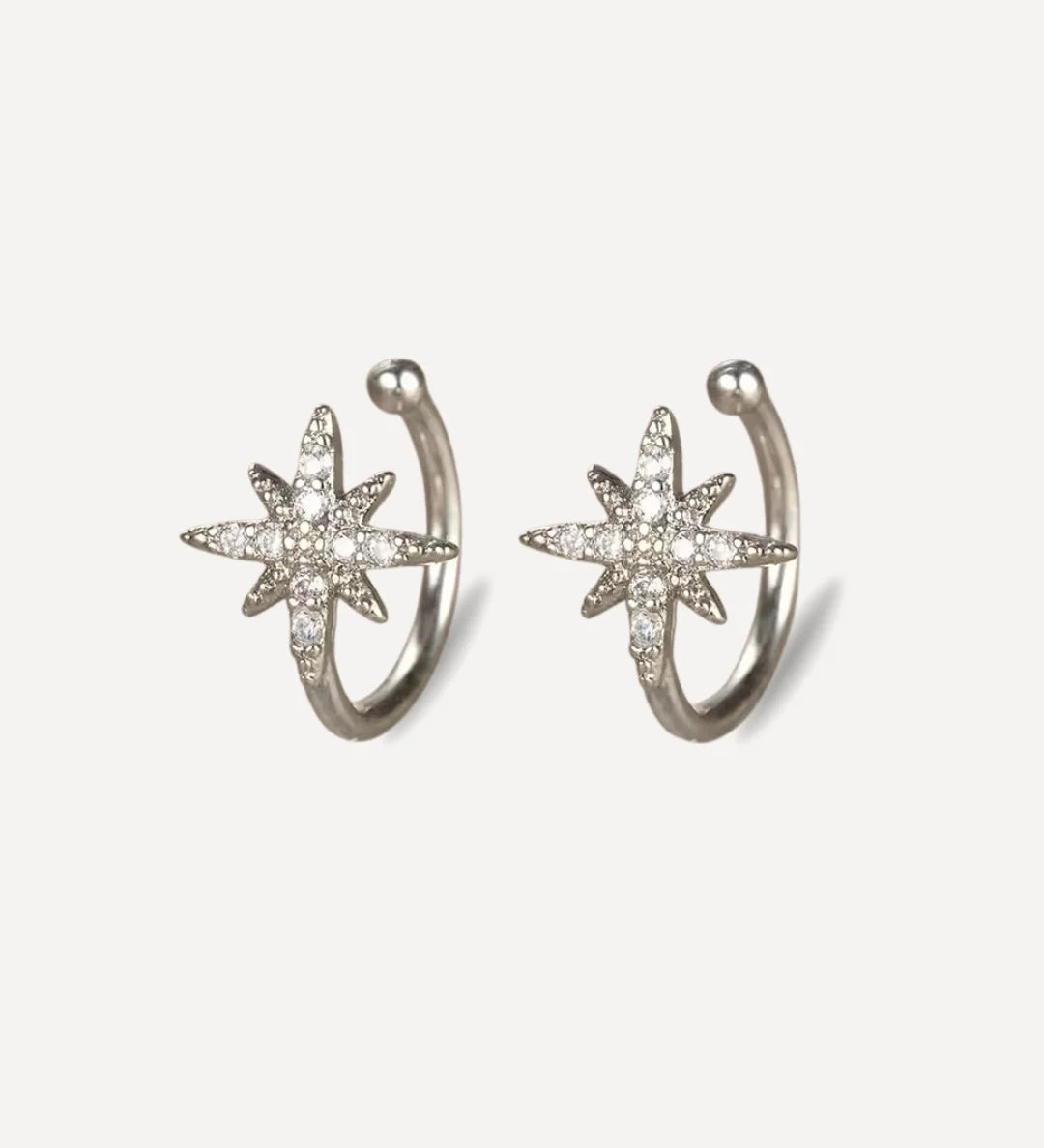 Super Star Cuff Earrings