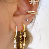 Super Star Cuff Earrings