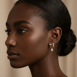 Illusion Diamant Drop Earrings