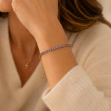 Isabella Birthstone Tennis Bracelet