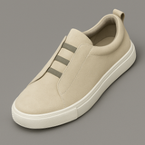Men’s Slip-On Elastic Sneakers - Low Top Casual Trainers