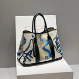 Artisanal Canvas Collection Handbag
