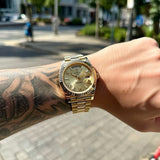 THE DAY DATE - Champagne Gold Men's Watch