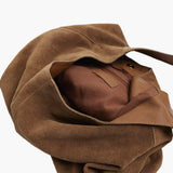 Slouchy Suede Tote