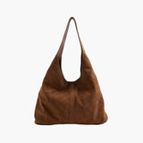 Slouchy Suede Tote