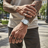 THE DAY DATE - White Ice Men's Watch