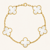 CLOVER | White Bracelet