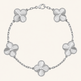 CLOVER | Silver Bracelet