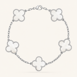 CLOVER | White Bracelet