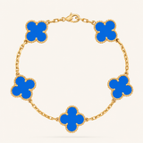 CLOVER | Blue Bracelet