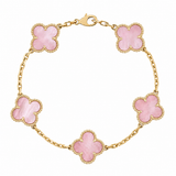 CLOVER | Pink Bracelet