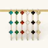 Clover Bracelets 6-Piece Set