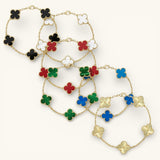 Clover Bracelets 6-Piece Set