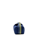 H-Logo Toiletry Bag Canvas Navy Blue