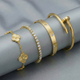 Elegance Deluxe Bracelet Stack Set