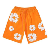 Floral Print Casual Shorts – Unisex Summer Streetwear